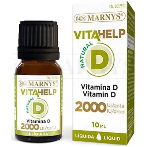 Marnys Vitamina D 2000 UI Líquida 10ml – imagen 4