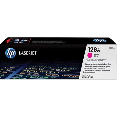 HP 128A (CE323A) toner magenta – imagen 4