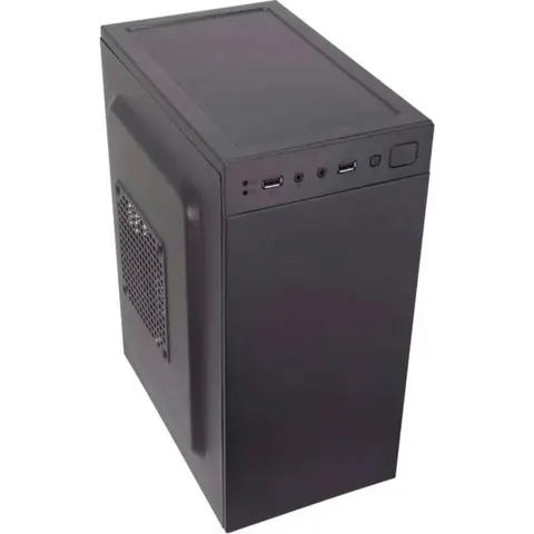 Gabinete Micro-ATX APPC-201 (negro) - APPROX – imagen 2