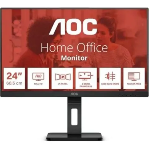 Monitor 24" E3 24E3QAF Full HD IPS (Negro) - AOC – imagen 3