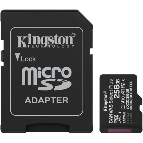 Kingston Technology 256GB microSDXC Canvas Select Plus Gen3 150MB/s A1 – imagen 4