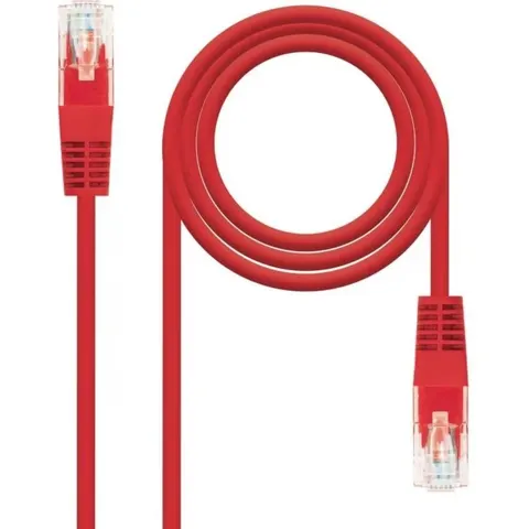 Cable Red RJ45 Cat6e U/UTP Rojo (2 mts) - Nanocable – imagen 3