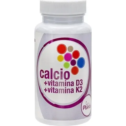 Plantis Calcio + Vit D3 + Vit K2 60 Cápsulas – imagen 2