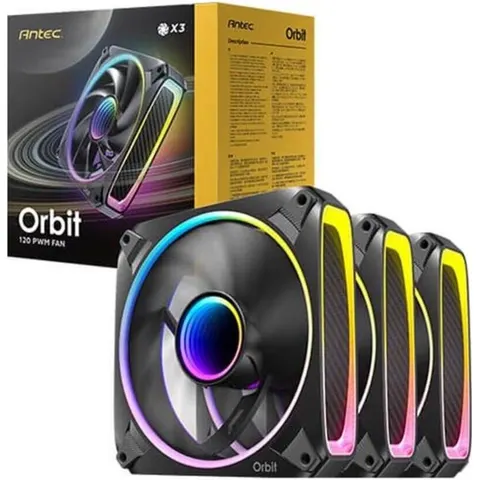 Antec Orbit 120 ARGB - 12 cm - ARGB - Negro – imagen 2