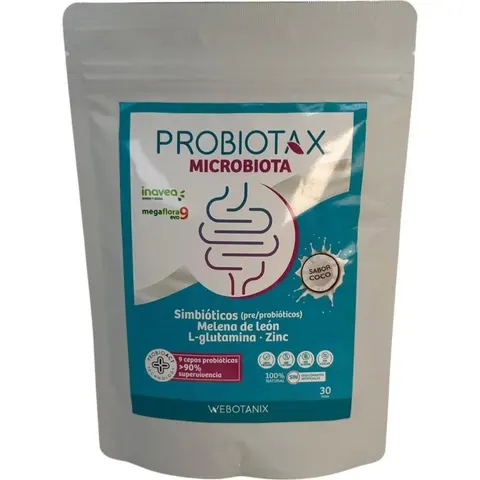 WeBotanix Probiotax Microbiota Sabor Coco 150 gr – imagen 2