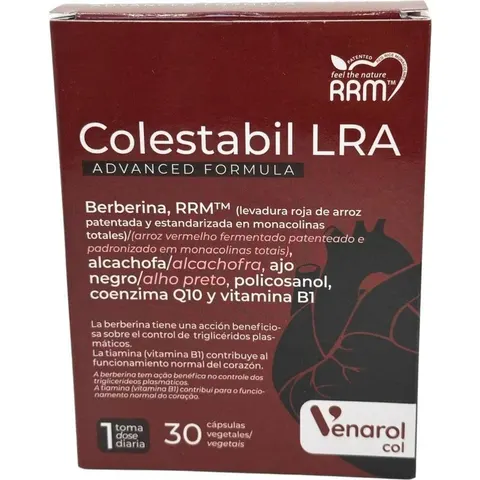 Herbora colestabil lra advanced formula 30cap. – imagen 2