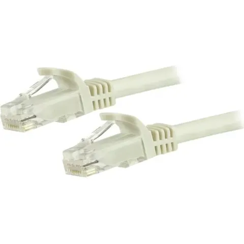 StarTech.com Cable de Red Ethernet Cat6 Snagless de 3m Blanco - Cable Patch RJ45 UTP - 1 x RJ-45 Mac – imagen 3