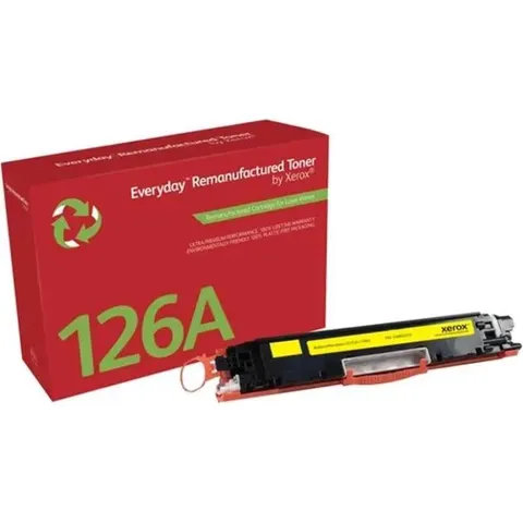 Tóner amarillo compatible HP CE312A - XEROX – imagen 4