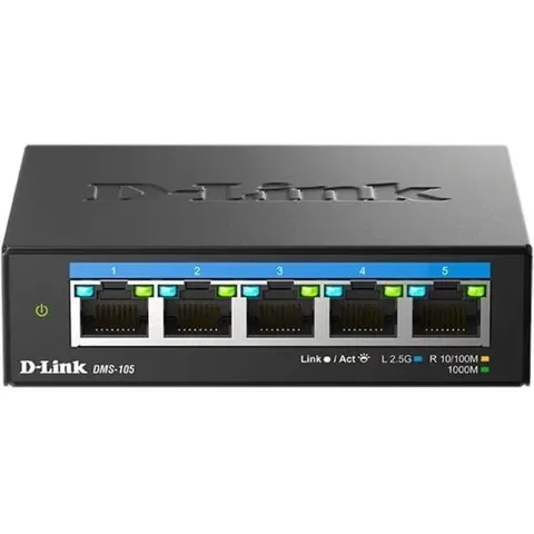 D-LINK DMS-105 - Switch, 5 puertos, 2,5 Gigabit Ethernet – imagen 4
