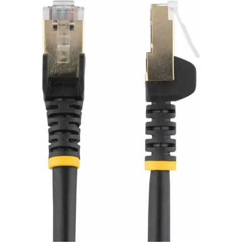 StarTech.com Cable de 5m de Red Ethernet CAT6a Negro RJ45 STP – imagen 2