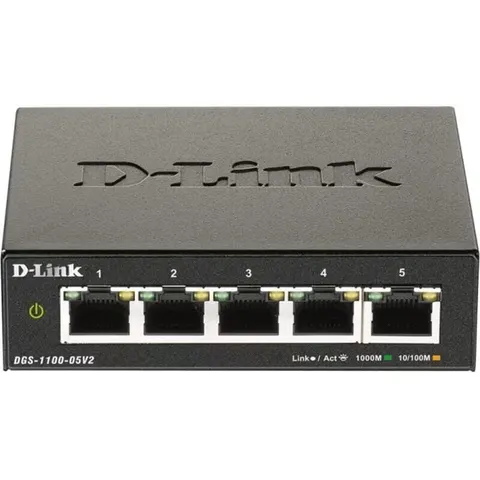 D-LINK DGS1105V2 - Switch, 5 puertos, Gigabit Ethernet – imagen 4