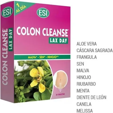 Trepat Diet Colon cleanse aloe vera 30 comprimidos – imagen 4