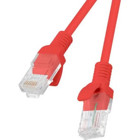 Cable de Red UTP RJ45 CAT6 Rojo (20m) - LANBERG – imagen 2