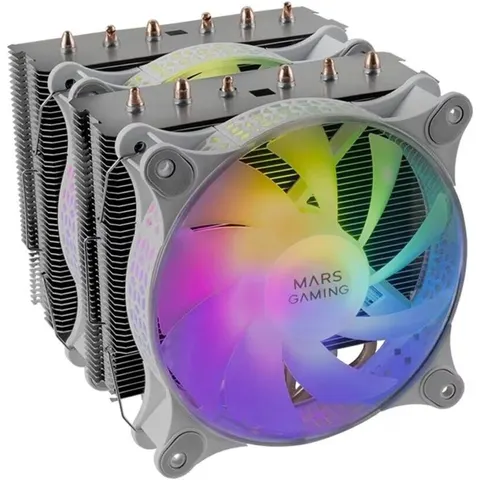 MARS-GAMING Refrigerador CPU MCPU-XT ARGB 120mm Blanco - MARS GAMING – imagen 3