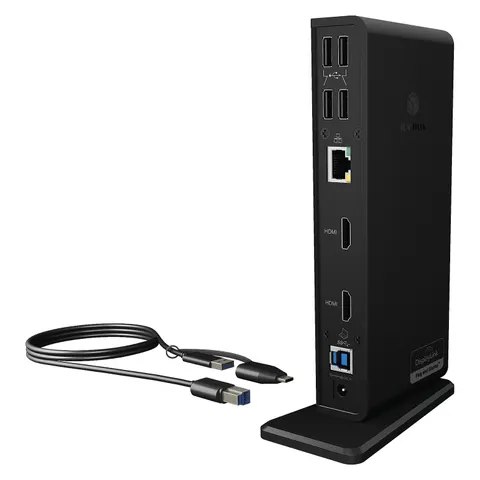 ICY BOX IB-DK2251AC – Schwarz – Bild 3