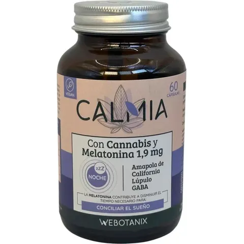 Webotanix Calmia Noche 60 Cápsulas – imagen 4