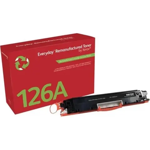 Tóner negro compatible HP CE310A - XEROX – imagen 4