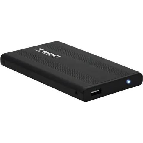 Tooq CAJA EXTERNA 2.5 SATA USB 2.0 NEGRA – imagen 2