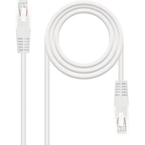 Cable Red RJ45 Cat6 U/UTP Blanco (3 mts) - Nanocable – imagen 3