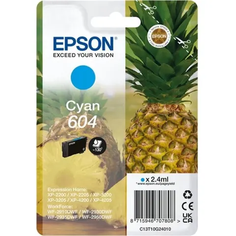Epson 604 cartucho de tinta cian – imagen 3