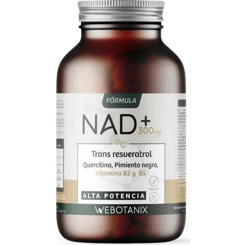 WeBotanix Nad+ Resveratrol 60 Cápsulas – imagen 4