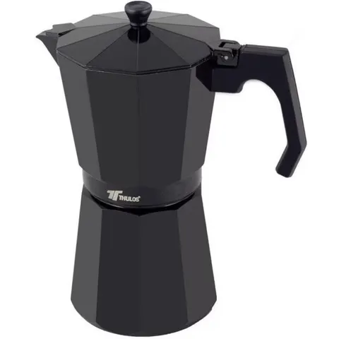 Cafetera Negra Clásica (12 Tazas) - THULOS – imagen 2