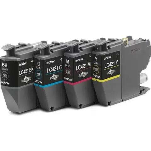 Brother LC-421 multipack 4 cartuchos de tinta – imagen 4