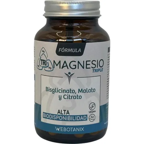 WeBotanix Triple Magnesio 60 Cápsulas – imagen 4