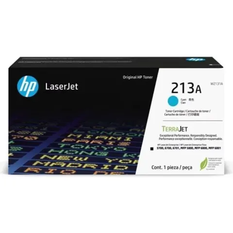 HP 213A (W2131A) toner cian – imagen 5