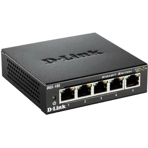 D-Link DGS-105 Negro – imagen 4