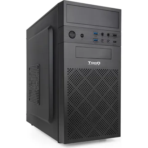TooQ Caja Minitorre Micro-ATX Negra – imagen 4