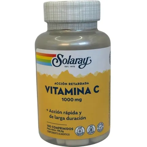 Solaray VITAMINA C 1000mg 100 Tabs – imagen 4