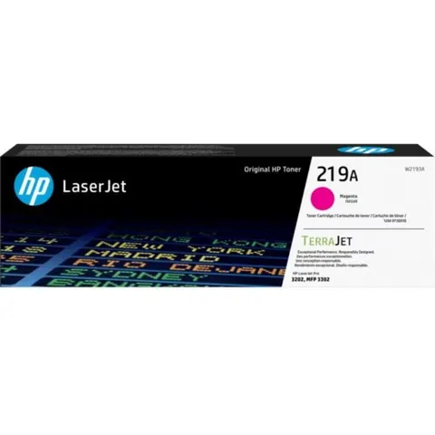 HP 219A (W2193A) toner magenta – imagen 4
