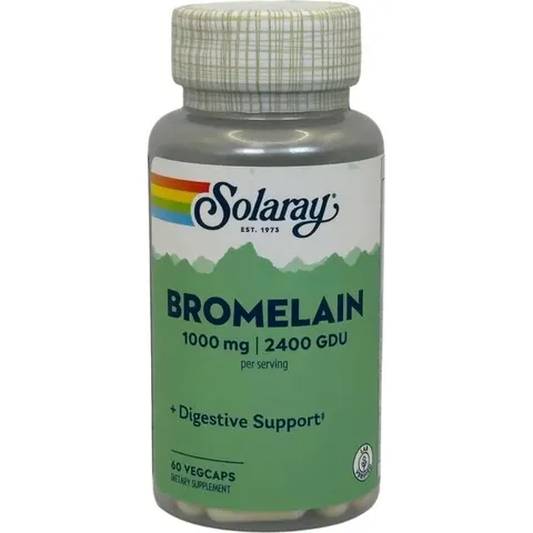 Solaray bromelain 60cap. - solaray – imagen 4