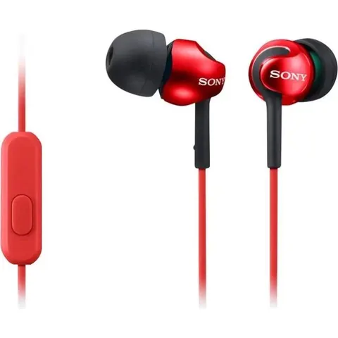 Sony MDR-EX110AP Rojo – imagen 4
