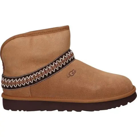 Ugg Botas Classic Mini Crescent Chestnut - - 36 Beige- Ref. – Beige 36 – imagen 3