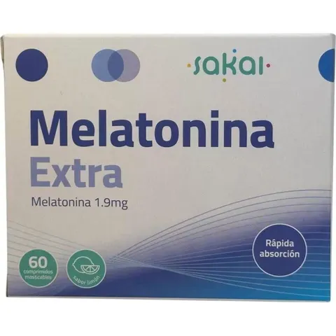 Sakai melatonina extra masticable 60comp. – imagen 3