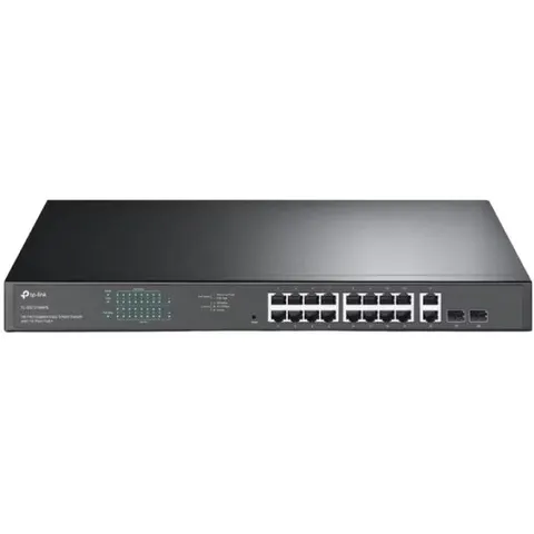 Switch 19" Gigabit Easy Smart 16 Puertos PoE - TP-LINK – imagen 3