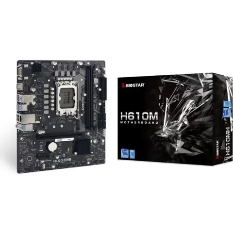 Placa Base Micro ATX Intel H610 LGA 1700 - BIOSTAR – imagen 3