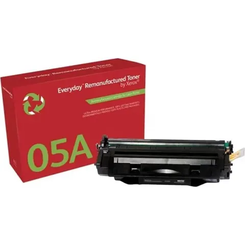 Tóner negro compatible HP CE505A - XEROX – imagen 4