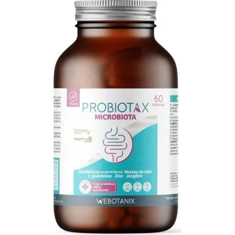 WeBotanix Probiotax Microbiota 60 Cápsulas – imagen 4