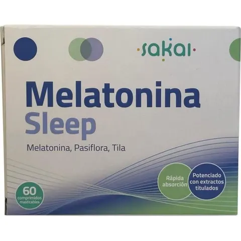 Sakai Melatonina Sleep 60comp – imagen 4