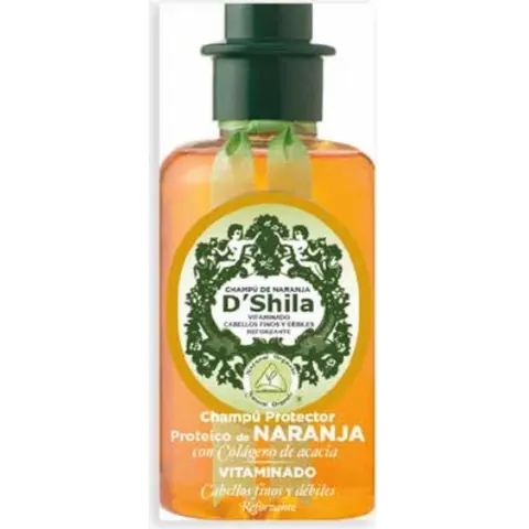 D'Shila Champú Naranja 300 ml – imagen 3