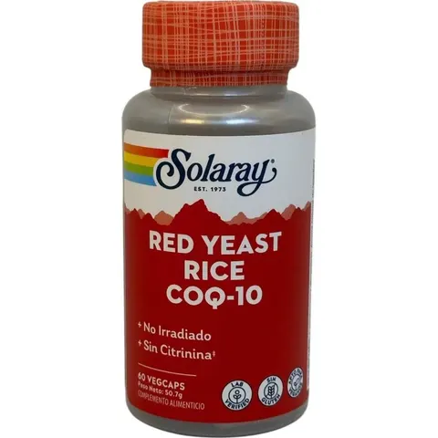 Solaray red yeast rice plus q10 60cap. – imagen 5
