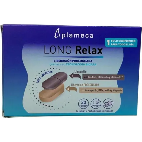 Plameca Long Relax 30 Comprimidos – imagen 4