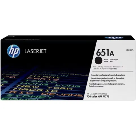 HP 651A (CE340A) toner negro – imagen 3