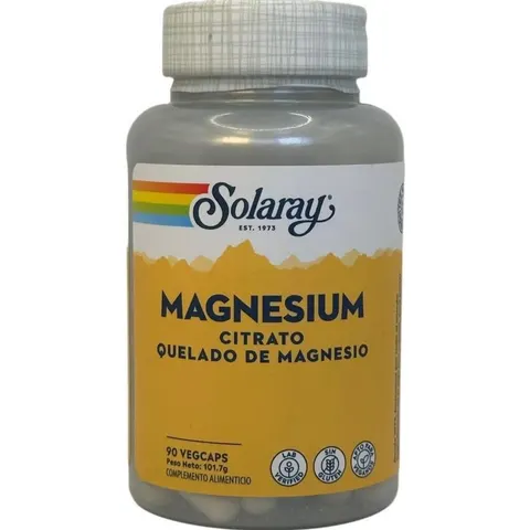 Solaray magnesium citrato 90cap – imagen 5