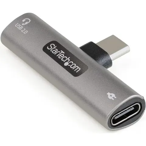 STARTECH.COM ST CDP2CAPDM - Adaptador de audio y carga USB-C, audio USB-C. – imagen 2
