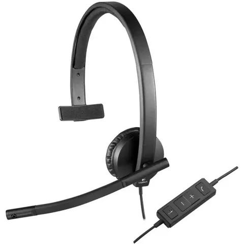 Auriculares H570e Mono USB Negro - LOGITECH – imagen 3
