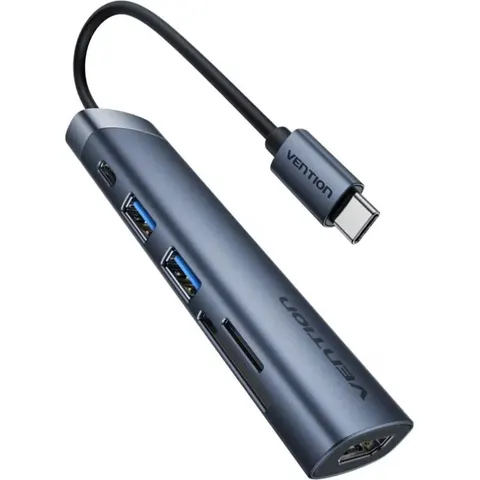Vention THJHB base de conexión para disco duro Gris – imagen 2